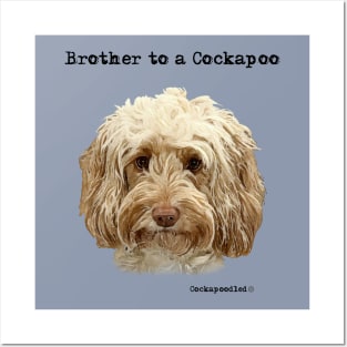 Cockapoo Dog Brother Posters and Art